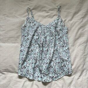 Aritzia Talula V-Neck Floral Tank Top‎